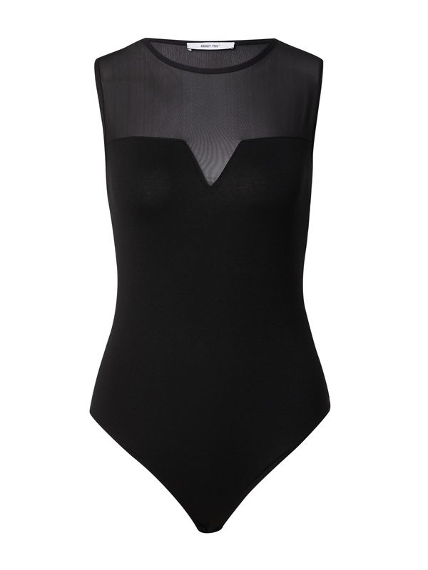 ABOUT YOU ABOUT YOU Bodi majica 'Jill'  črna