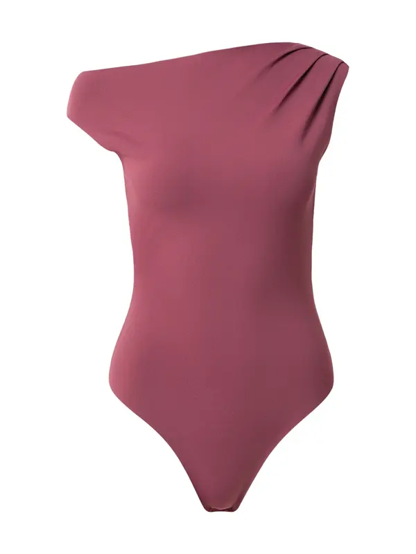 ABOUT YOU ABOUT YOU Bodi majica 'Justine'  bordo