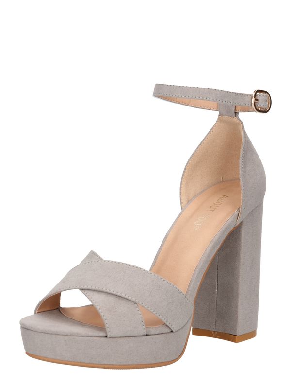 ABOUT YOU ABOUT YOU Čevlji s peto 'Carina'  svetlo siva