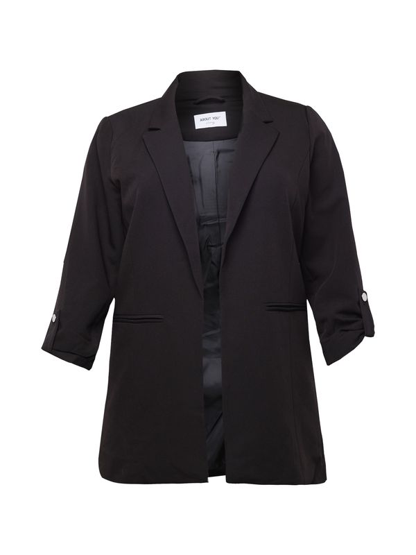 ABOUT YOU Curvy ABOUT YOU Curvy Blazer 'Willa'  črna