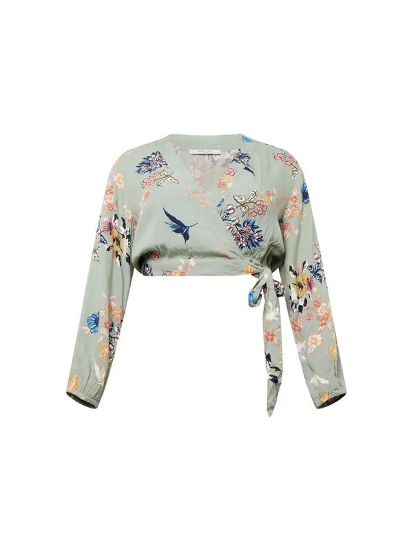 ABOUT YOU Curvy ABOUT YOU Curvy Bluza 'Flora'  meta / mešane barve