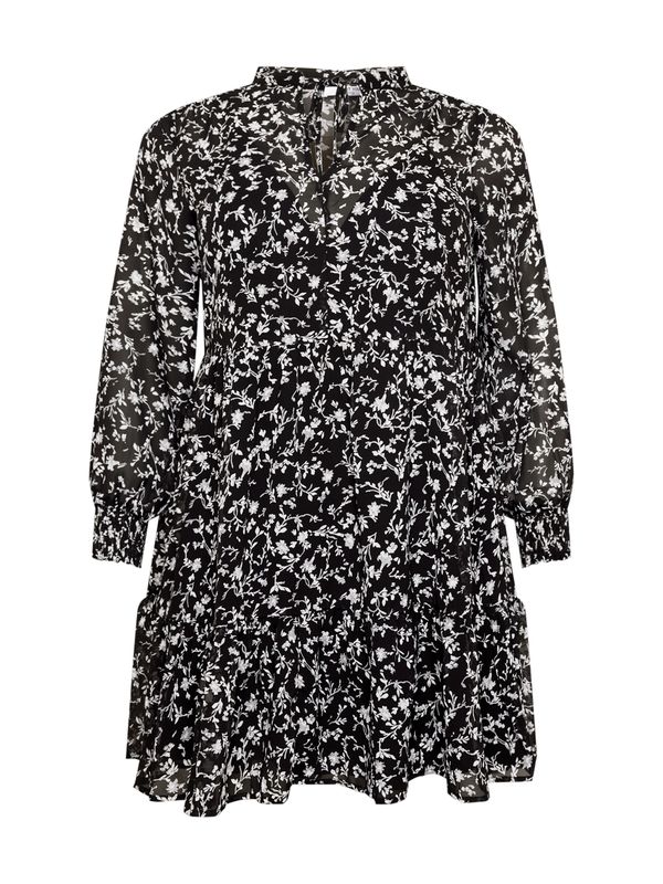 ABOUT YOU Curvy ABOUT YOU Curvy Obleka 'Effie'  temno modra / bela