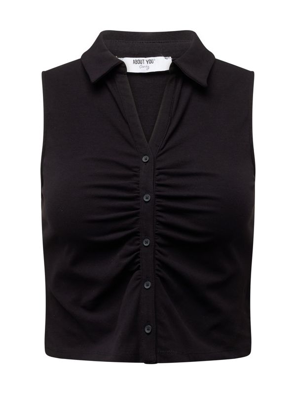 ABOUT YOU ABOUT YOU Curvy Top 'Nancy'  črna