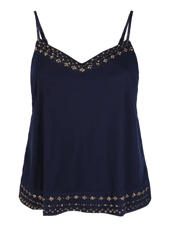 ABOUT YOU Curvy ABOUT YOU Curvy Top 'Rafaela'  temno modra