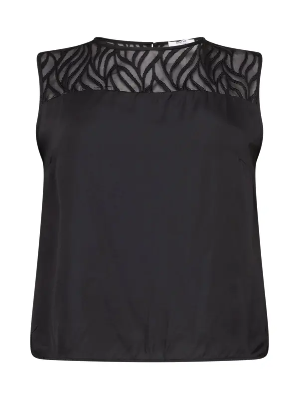ABOUT YOU Curvy ABOUT YOU Curvy Top 'Rhea'  črna