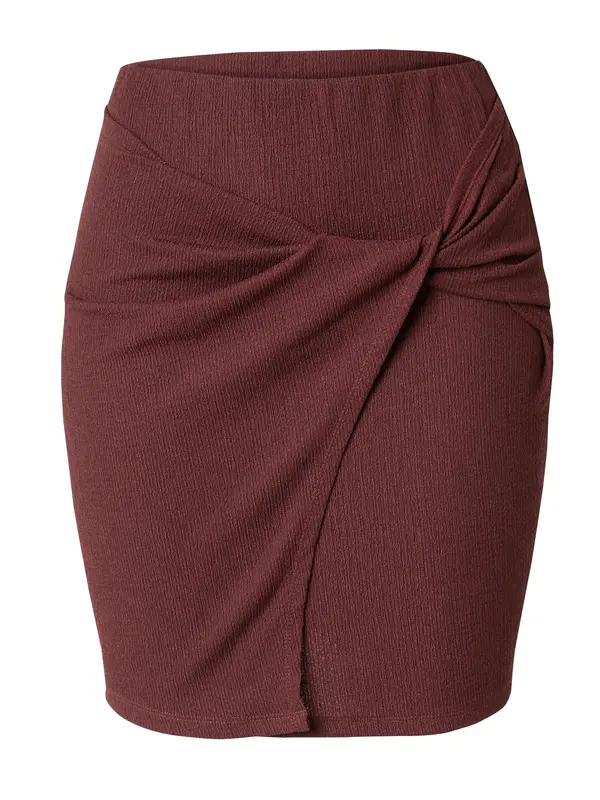 ABOUT YOU ABOUT YOU Krilo 'Kasha Skirt'  temno rjava