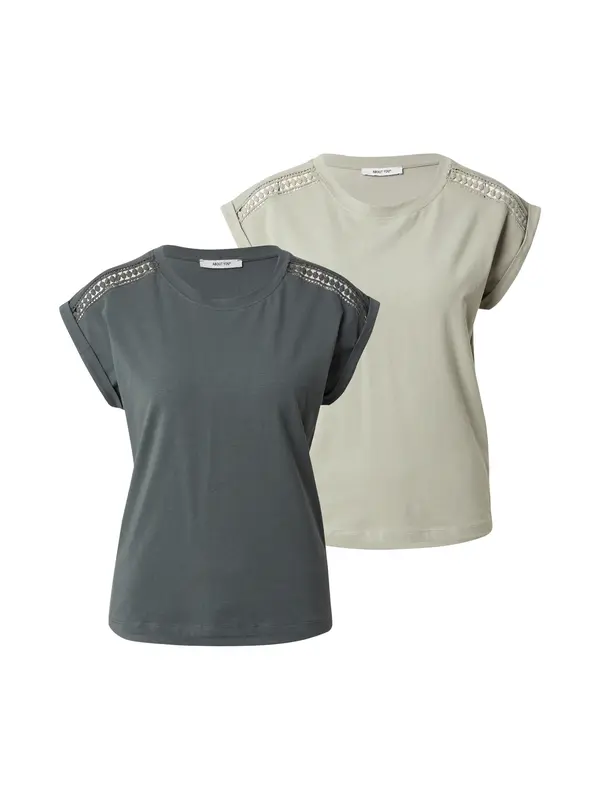 ABOUT YOU ABOUT YOU Majica 'Elisa'  pastelno zelena / temno zelena