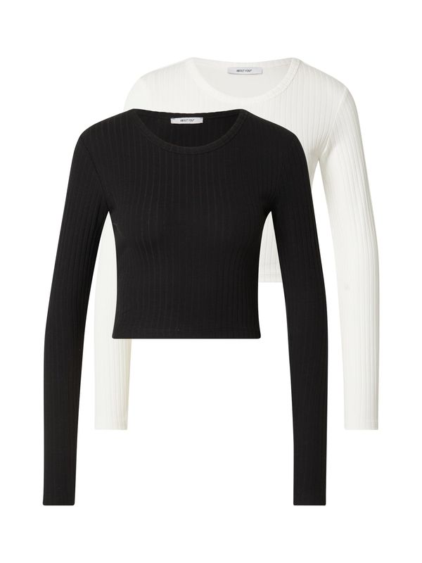 ABOUT YOU ABOUT YOU Majica 'Lieven'  črna / bela