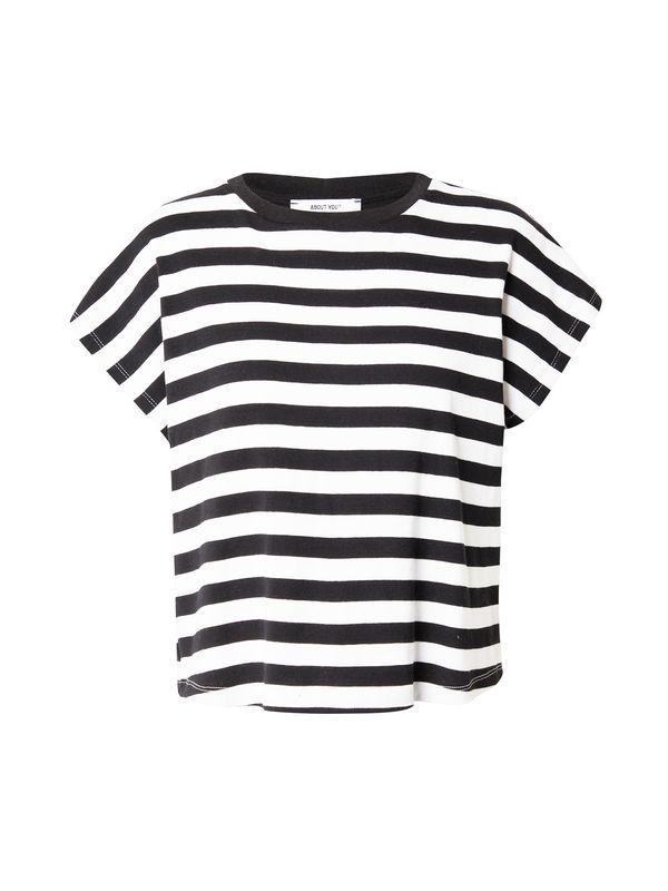 ABOUT YOU ABOUT YOU Majica 'Melody'  črna / bela