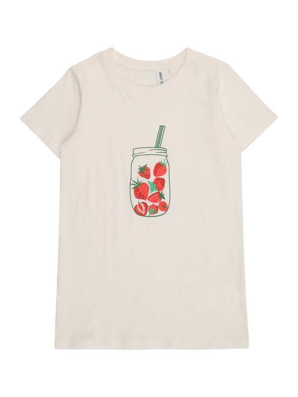 ABOUT YOU ABOUT YOU Majica 'Rylee'  rdeča / bela