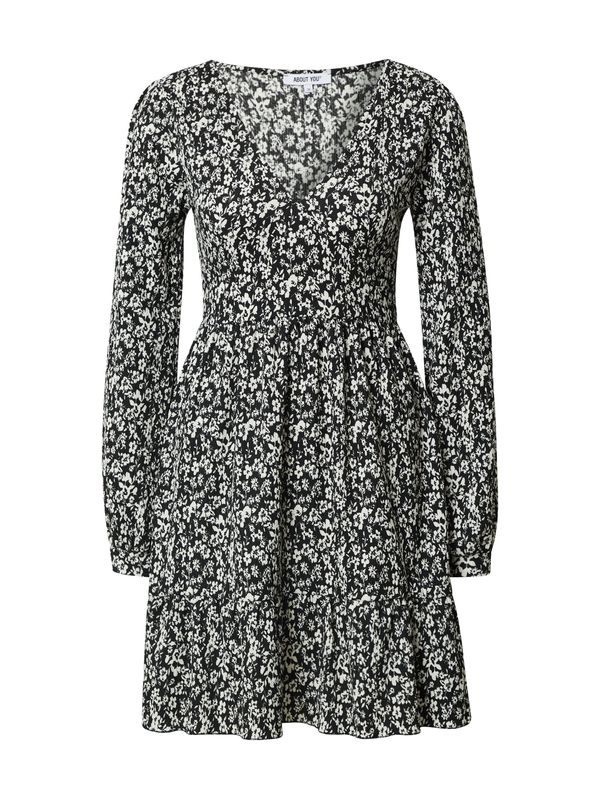 ABOUT YOU ABOUT YOU Obleka 'Mele'  mešane barve / črna