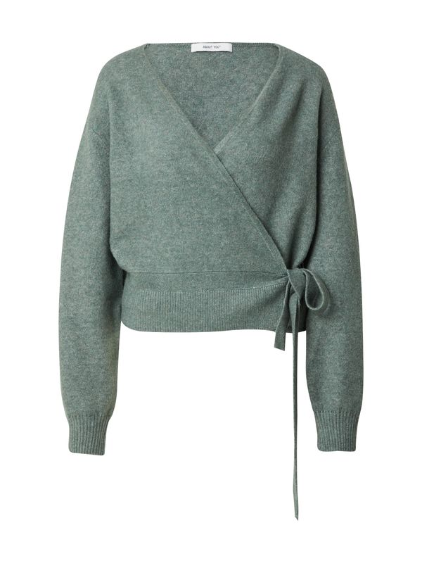 ABOUT YOU ABOUT YOU Pletena jopa  temno zelena