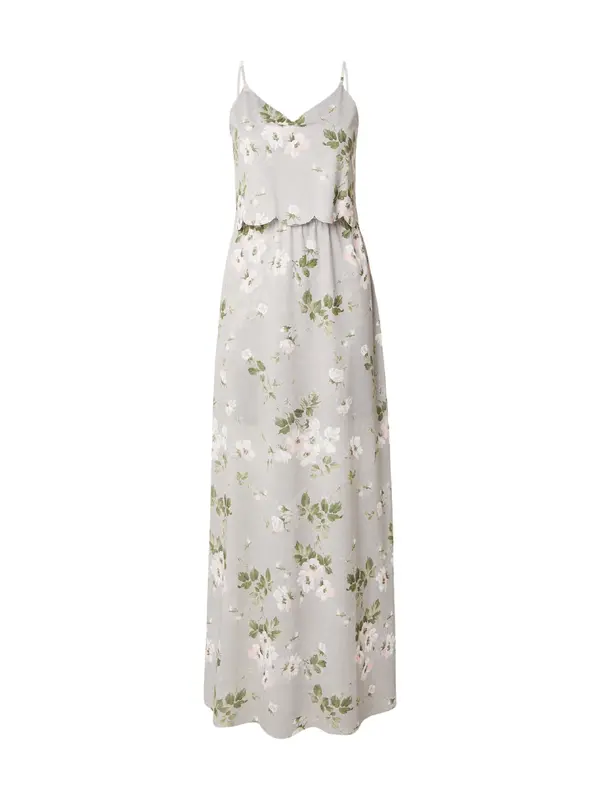 ABOUT YOU ABOUT YOU Poletna obleka 'Melissa'  pastelno zelena / temno zelena / rosé / bela