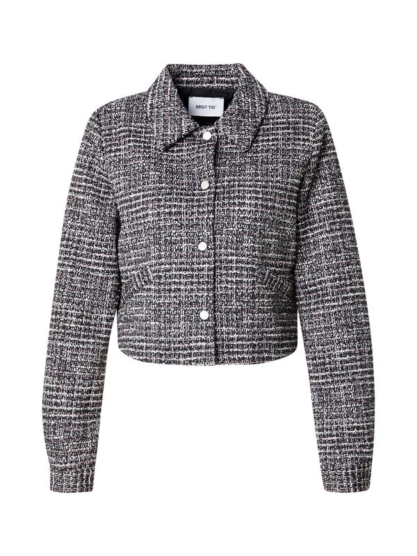 ABOUT YOU ABOUT YOU Prehodna jakna 'Joy'  roza / črna / bela