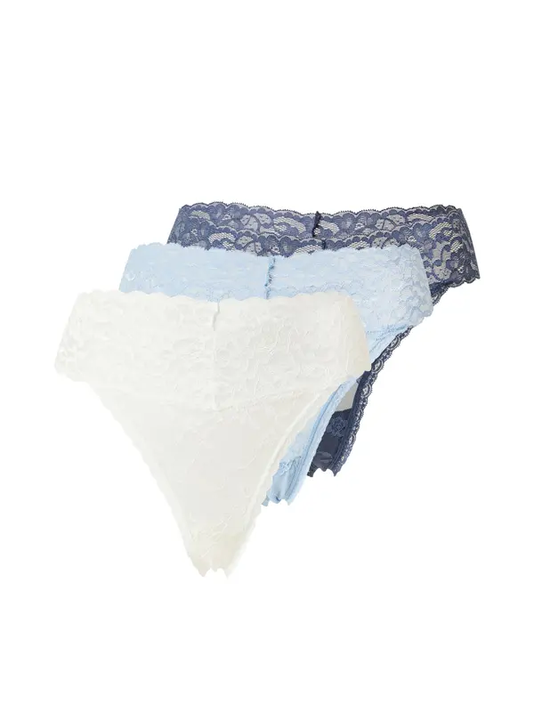 ABOUT YOU ABOUT YOU Tangice 'Lacey'  marine / svetlo modra / bela
