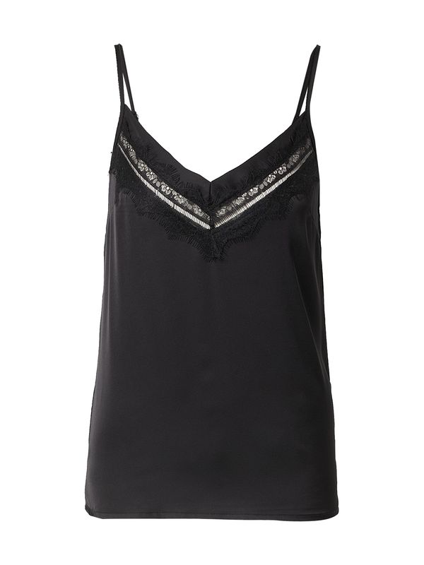 ABOUT YOU ABOUT YOU Top 'Fleur'  črna