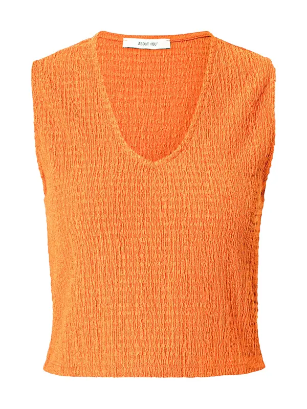 ABOUT YOU ABOUT YOU Top 'Fleur'  oranžna