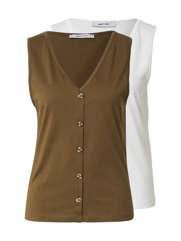 ABOUT YOU ABOUT YOU Top 'Jasmin'  oliva / bela