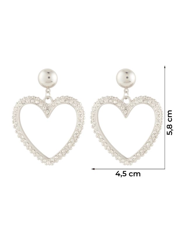 ABOUT YOU ABOUT YOU Uhani 'Lina'  srebrna