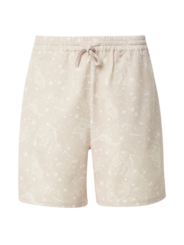 ABOUT YOU x Kevin Trapp ABOUT YOU x Kevin Trapp Hlače 'Quentin'  bež / off-bela