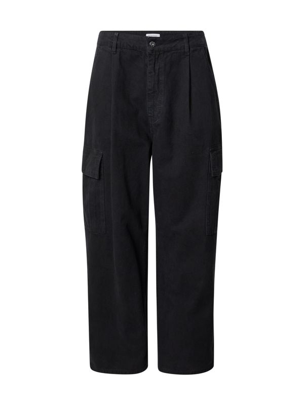 ABOUT YOU x Kevin Trapp ABOUT YOU x Kevin Trapp Hlače z naborki  črna