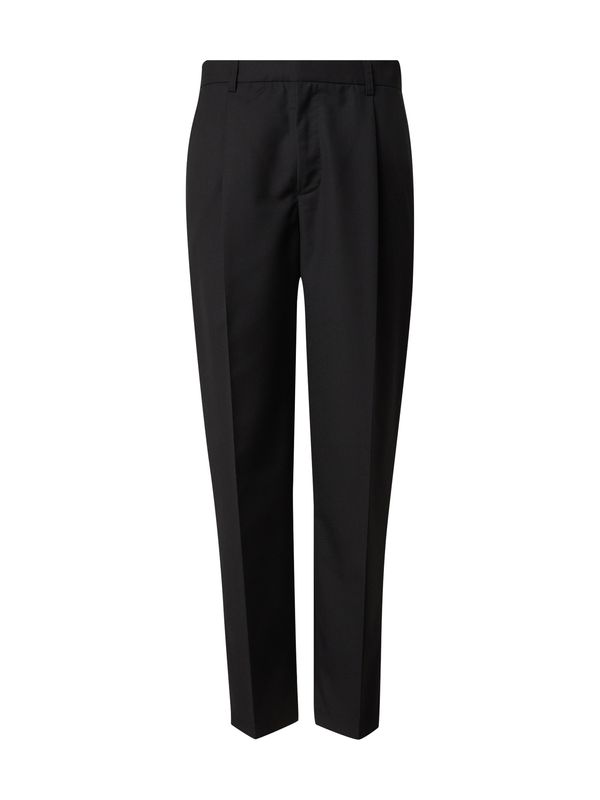 ABOUT YOU x Kevin Trapp ABOUT YOU x Kevin Trapp Hlače z naborki 'Dante'  črna