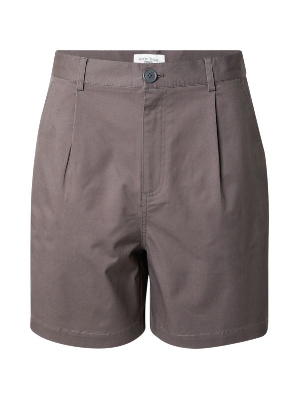 ABOUT YOU x Kevin Trapp ABOUT YOU x Kevin Trapp Hlače z naborki 'Ivan'  barva blata