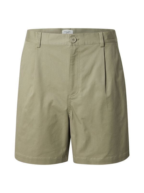 ABOUT YOU x Kevin Trapp ABOUT YOU x Kevin Trapp Hlače z naborki 'Ivan'  temno bež