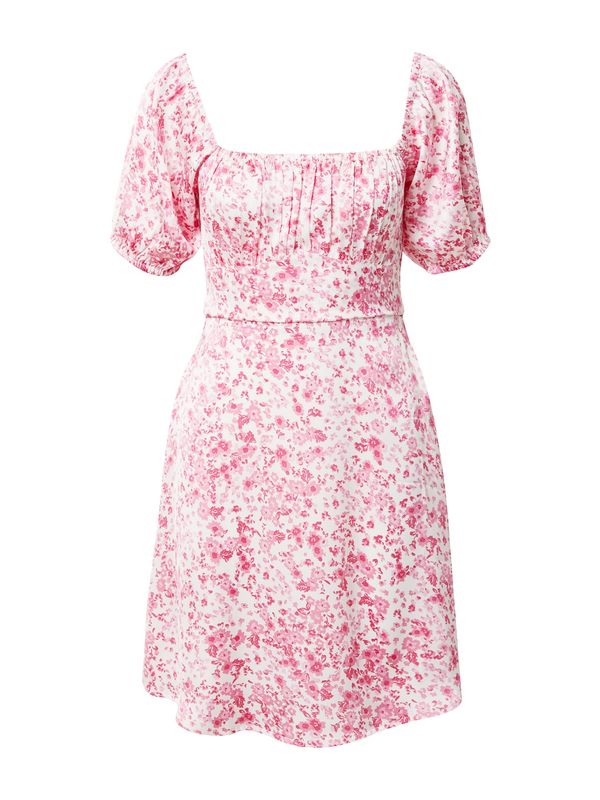 ABOUT YOU x Laura Giurcanu ABOUT YOU x Laura Giurcanu Obleka 'Ellen'  roza / roza / bela