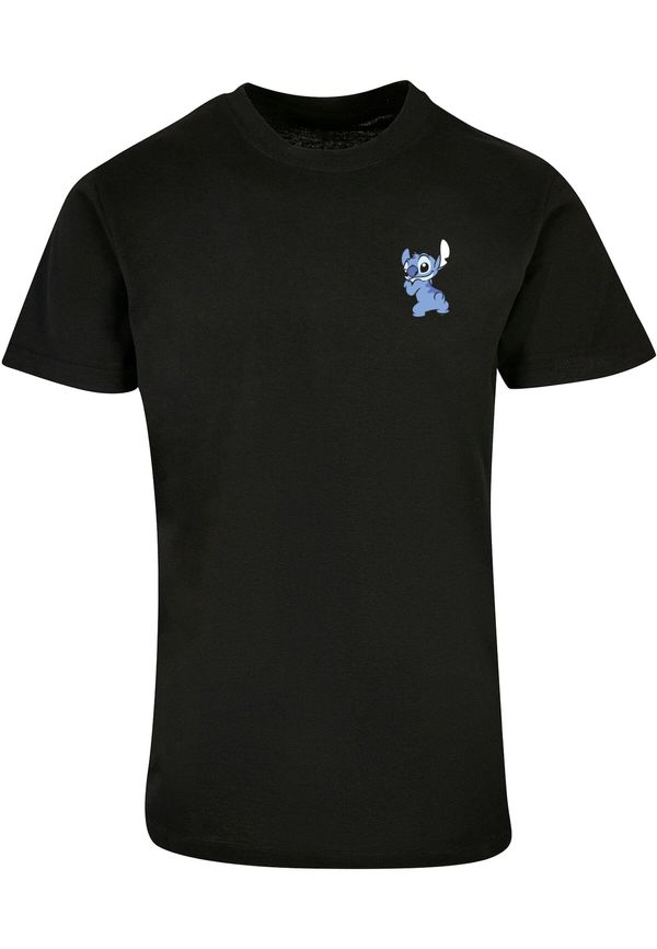 ABSOLUTE CULT ABSOLUTE CULT Majica 'Lilo And Stitch'  svetlo modra / črna / bela