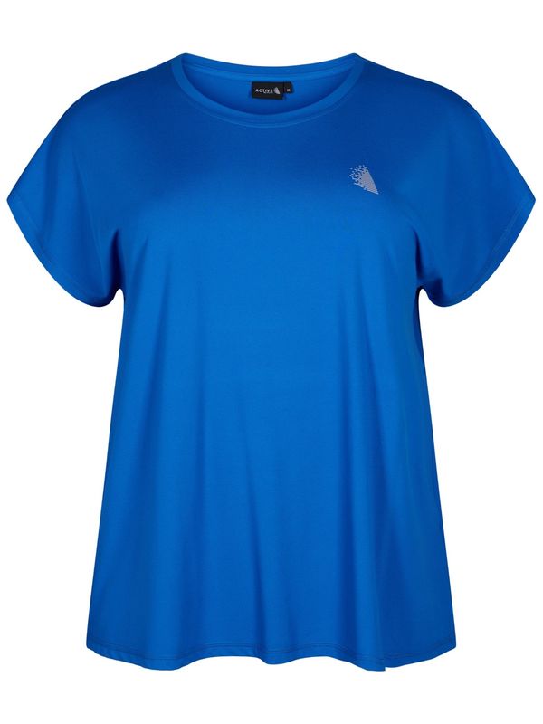 Active by Zizzi Active by Zizzi Majica 'BASIC'  modra / kraljevo modra