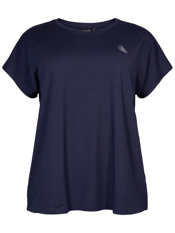 Active by Zizzi Active by Zizzi Majica  temno modra / bela