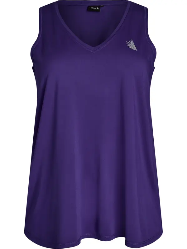 Active by Zizzi Active by Zizzi Športni top 'ABASIC'  lila