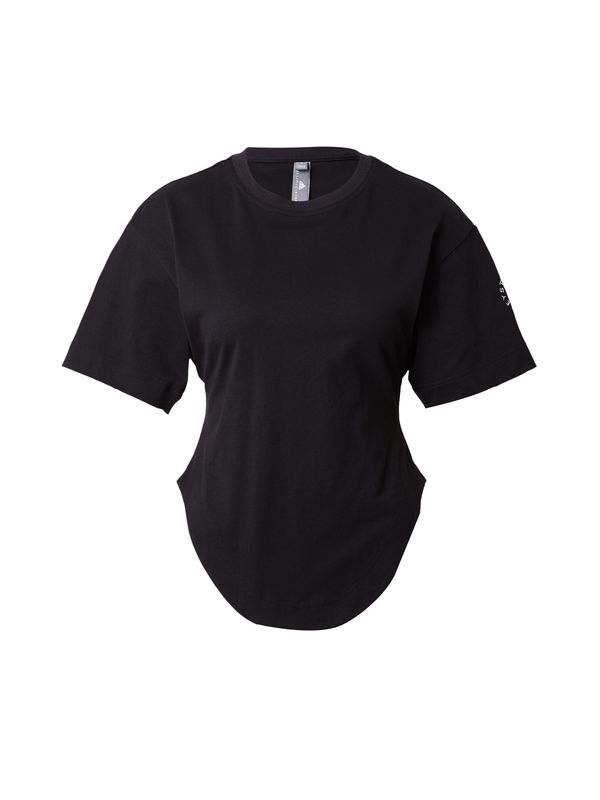 ADIDAS BY STELLA MCCARTNEY ADIDAS BY STELLA MCCARTNEY Funkcionalna majica 'Curfed Hem'  črna