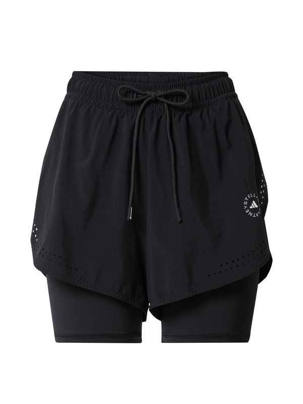 ADIDAS BY STELLA MCCARTNEY ADIDAS BY STELLA MCCARTNEY Športne hlače 'Truepurpose 2-In-1'  črna / bela