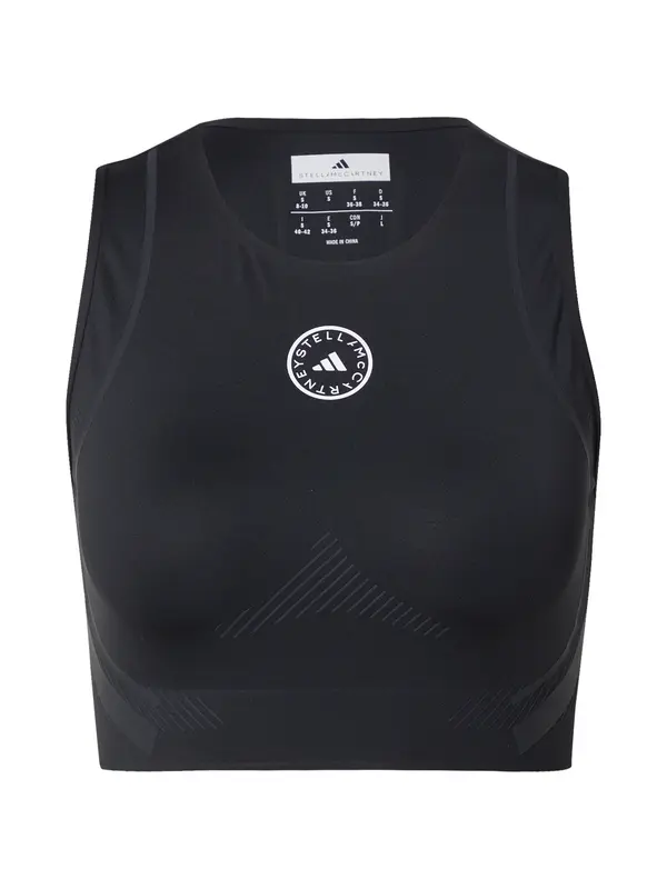 ADIDAS BY STELLA MCCARTNEY ADIDAS BY STELLA MCCARTNEY Športni nederček  črna / bela
