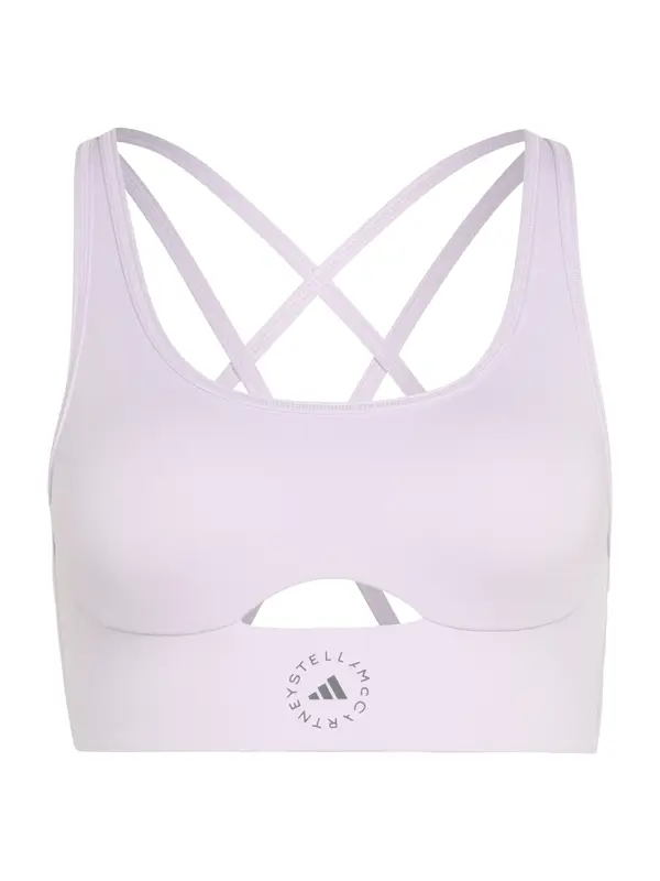 ADIDAS BY STELLA MCCARTNEY ADIDAS BY STELLA MCCARTNEY Športni nederček  siva / pastelno lila