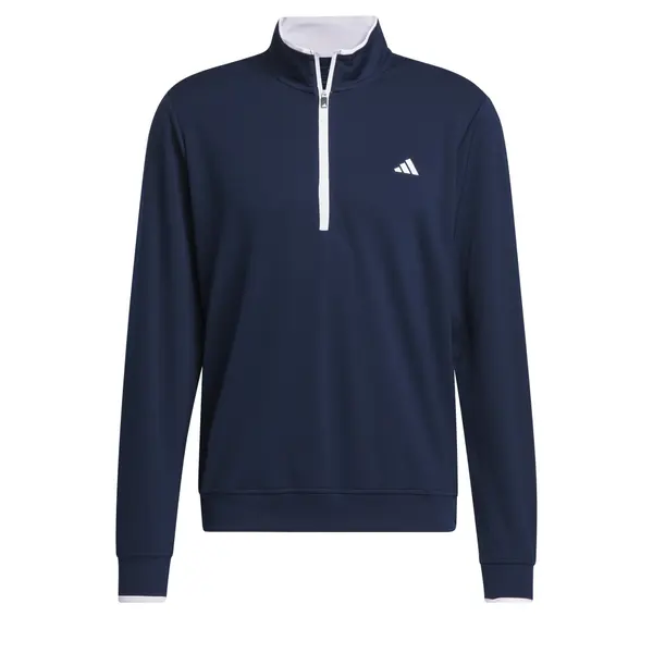 ADIDAS GOLF ADIDAS GOLF Funkcionalna majica 'Lightweight Half-Zip'  mornarska / bela