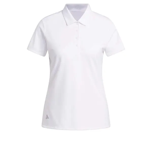 ADIDAS GOLF ADIDAS GOLF Funkcionalna majica 'Women's Solid Performance Short Sleeve Polo'  bela