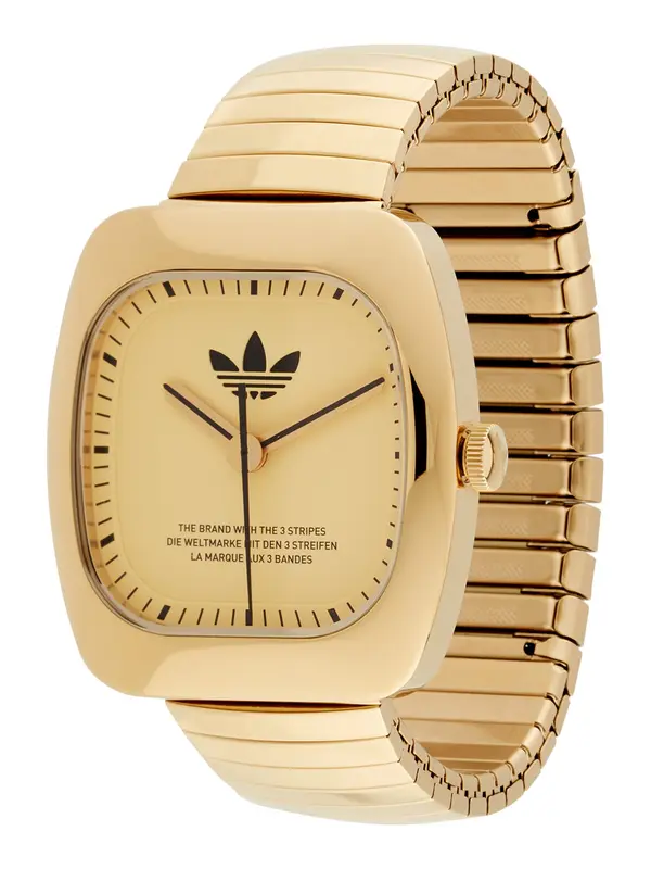 ADIDAS ORIGINALS ADIDAS ORIGINALS Analogna ura  zlata / črna