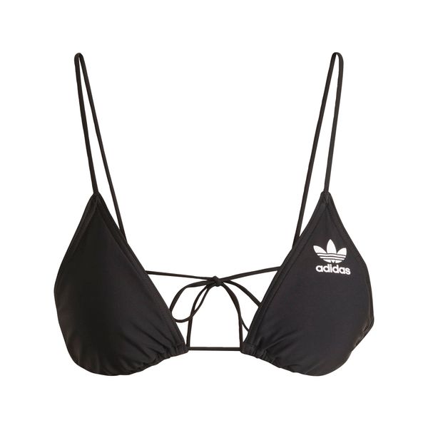 ADIDAS ORIGINALS ADIDAS ORIGINALS Bikini zgornji del 'Adicolor Triangle'  črna / bela