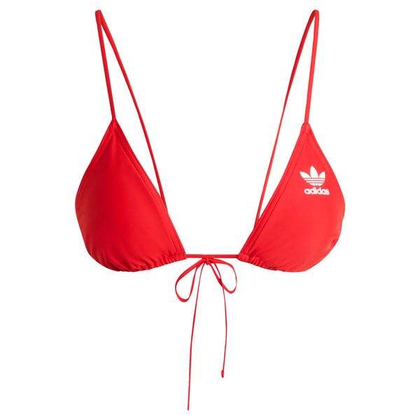 ADIDAS ORIGINALS ADIDAS ORIGINALS Bikini zgornji del 'Adicolor Triangle'  rdeča / bela