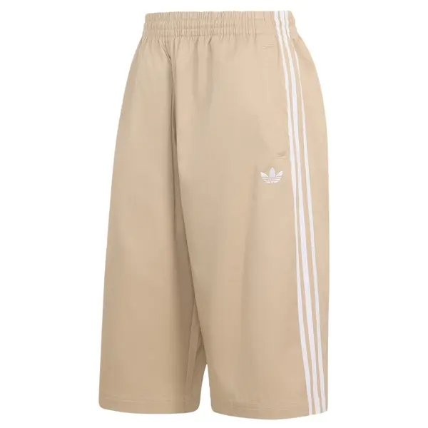 ADIDAS ORIGINALS ADIDAS ORIGINALS Hlače 'Adicolor'  bež / bela