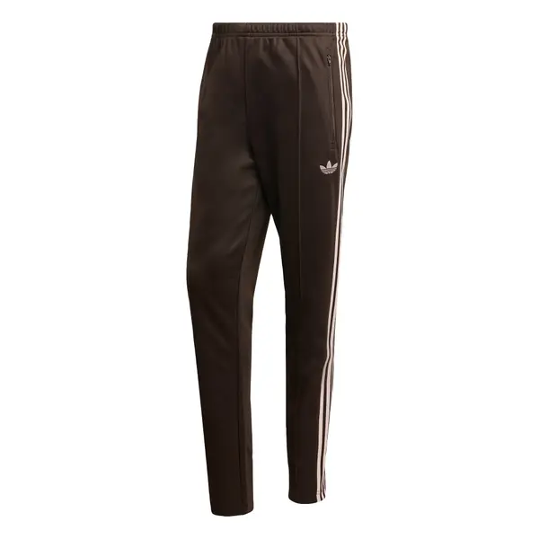 ADIDAS ORIGINALS ADIDAS ORIGINALS Hlače 'Classic'  temno rjava / off-bela