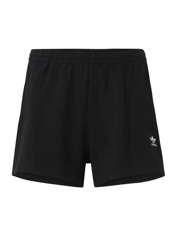 ADIDAS ORIGINALS ADIDAS ORIGINALS Hlače 'Essentials'  črna / bela