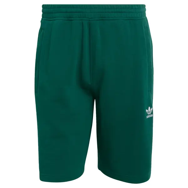 ADIDAS ORIGINALS ADIDAS ORIGINALS Hlače 'Essentials Trefoil'  smaragd / bela