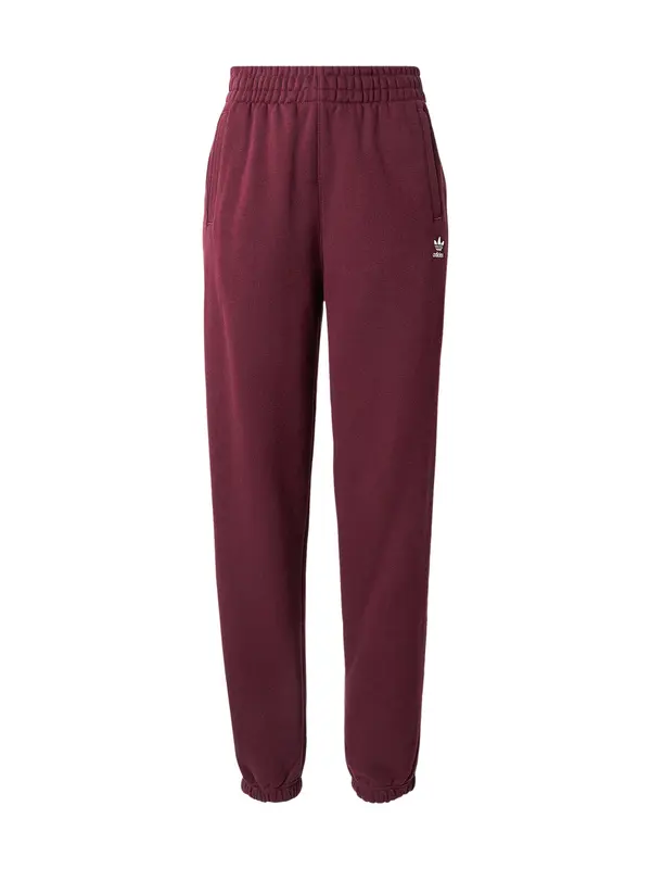 ADIDAS ORIGINALS ADIDAS ORIGINALS Hlače 'Essentials'  vinsko rdeča