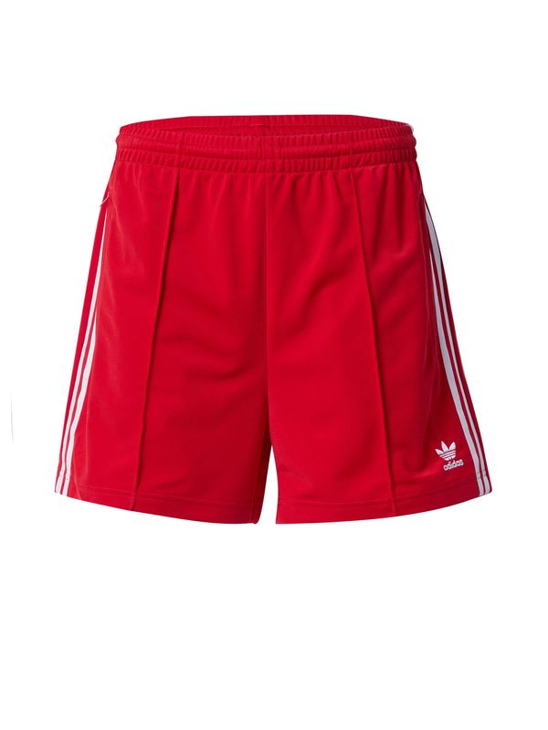 ADIDAS ORIGINALS ADIDAS ORIGINALS Hlače 'Firebird'  ognjeno rdeča / bela