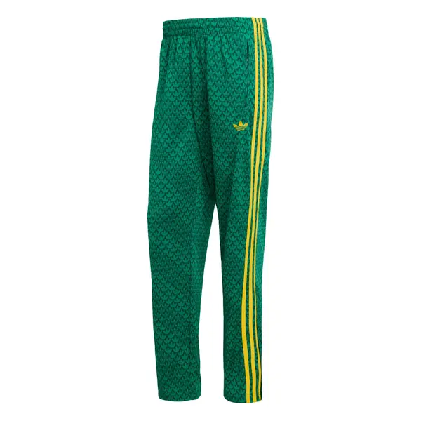 ADIDAS ORIGINALS ADIDAS ORIGINALS Hlače 'Firebird'  temno rumena / zelena / temno zelena