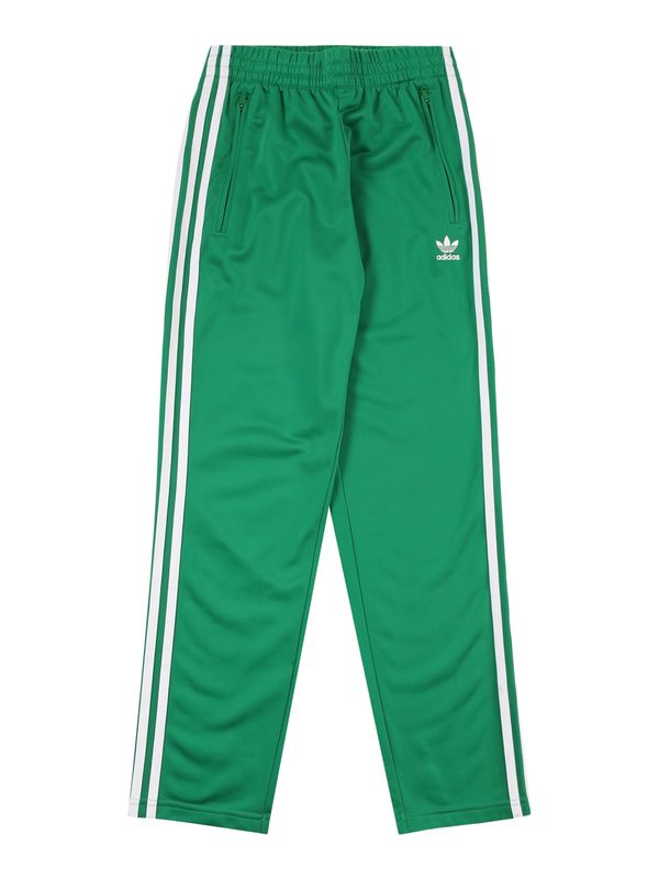 ADIDAS ORIGINALS ADIDAS ORIGINALS Hlače 'FIREBIRD'  zelena / bela